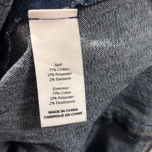 Cinq À Sept Womens Denim High Waist Zip Front Shorts Size 8 - Picture 6 of 6